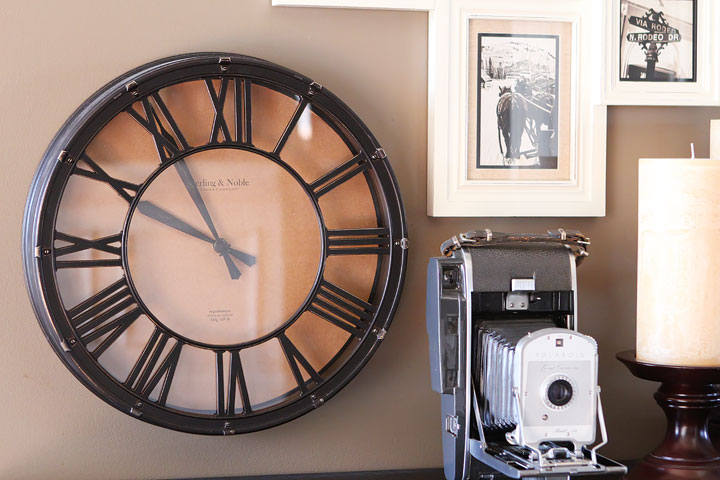 Turn that blank wall under the stairs into a photo gallery wall!