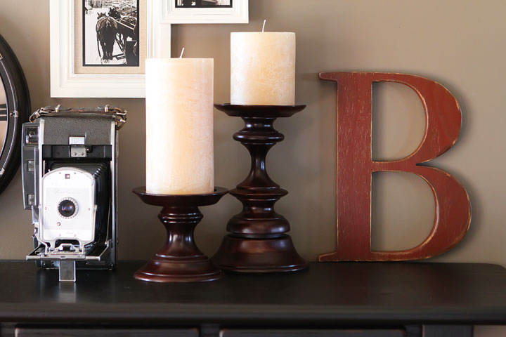 Turn that blank wall under the stairs into a photo gallery wall!