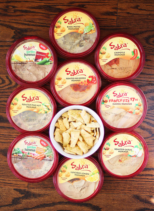 Hummus party with Sabra!