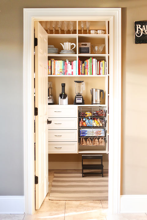 Image of Our New Pantry From the Doorway