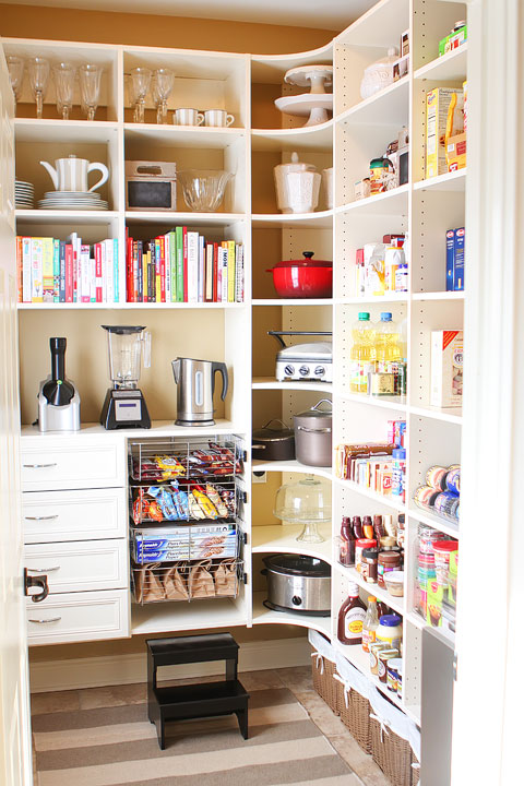 Pantry Makeover Before & After Photos www.kevinandamanda.com