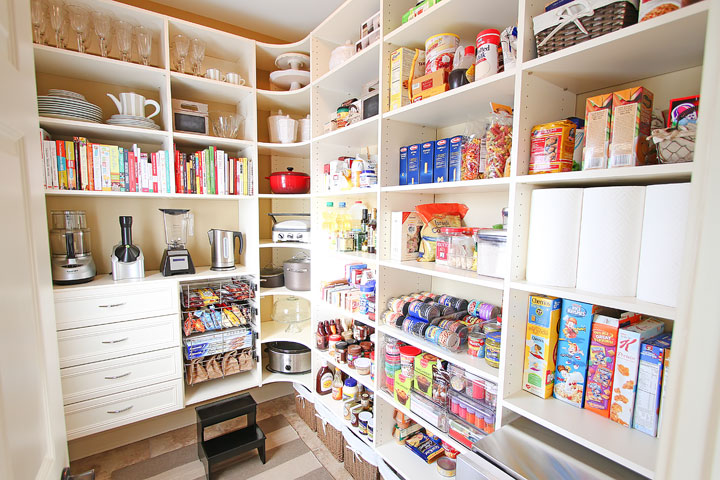 Pantry Makeover Before & After Photos www.kevinandamanda.com