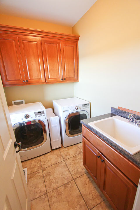 From Laundry Room to Pantry Remodel {Before Pictures} www.kevinandamanda.com