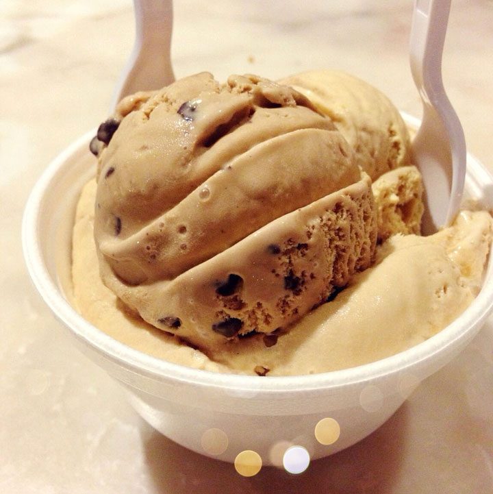 Mocha Chip Ice Cream from Hans in Costa Mesa