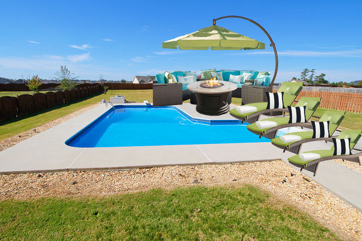 Pool Deck Patio Furniture Ideas