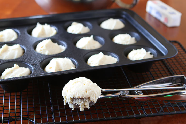 Brown Butter Cinnamon Sugar Doughnut Muffins with Brown Butter Buttercream Frosting