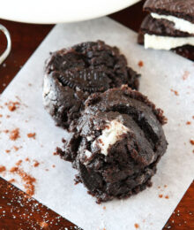 Image of Chocolate Peanut Butter Nutella Oreo Cookies