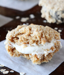 Image of a Homemade Oatmeal Cream Pie