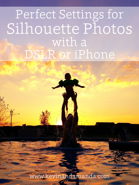 What settings to use for silhouette pictures!