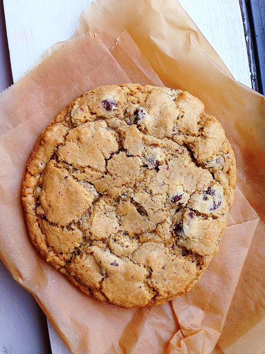 Homemade Chocolate Chip Cookie by Shaina Olmanson at Food For My Family