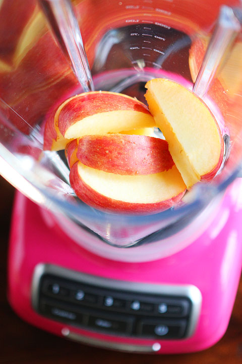 Apple Banana Smoothie with Peanut Butter ~ The BEST Smoothie Recipes!