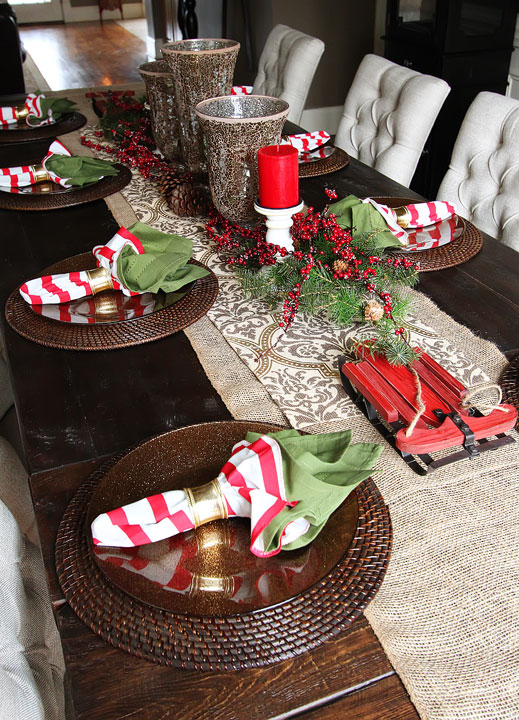 Christmas Home Tour. Decorations and Ideas for an open floor plan.