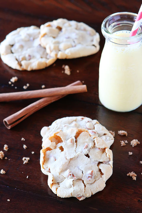 Cinnamon Eggnog Christmas Cookies Recipe | Cookies for Santa