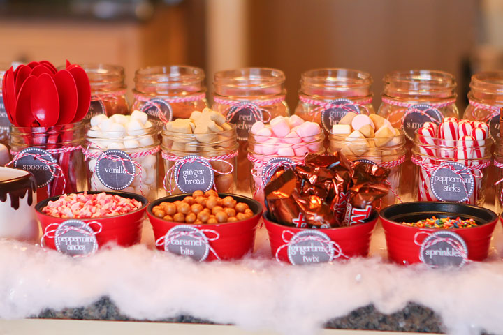 The Ultimate Holiday Party! Hot Chocolate Bar and Cookie Swap Ideas