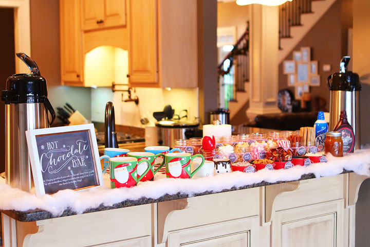 The Ultimate Holiday Party! Hot Chocolate Bar and Cookie Swap Ideas