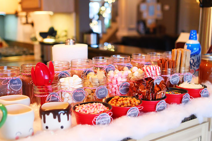 The Ultimate Holiday Party! Hot Chocolate Bar and Cookie Swap Ideas