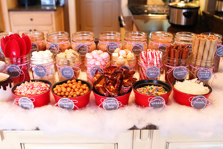 Hot Chocolate Bar Ideas + Printable Checklist