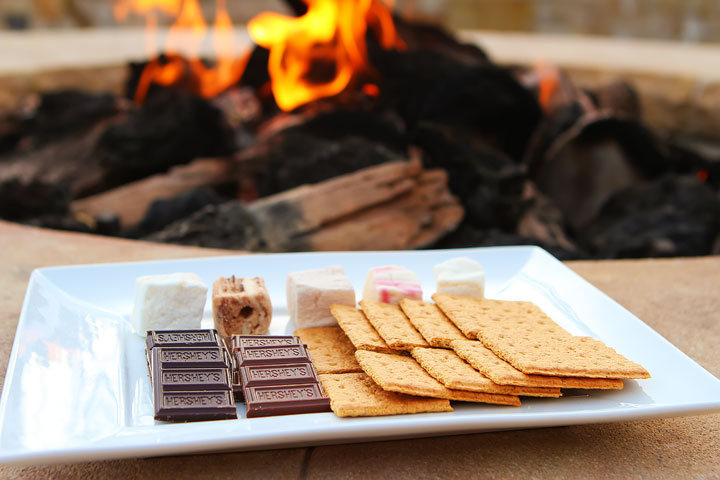 Best Aprés Ski ever at the Montage Deer Valley in Park City, Utah. Love their s'mores station with homemade marshmallows!