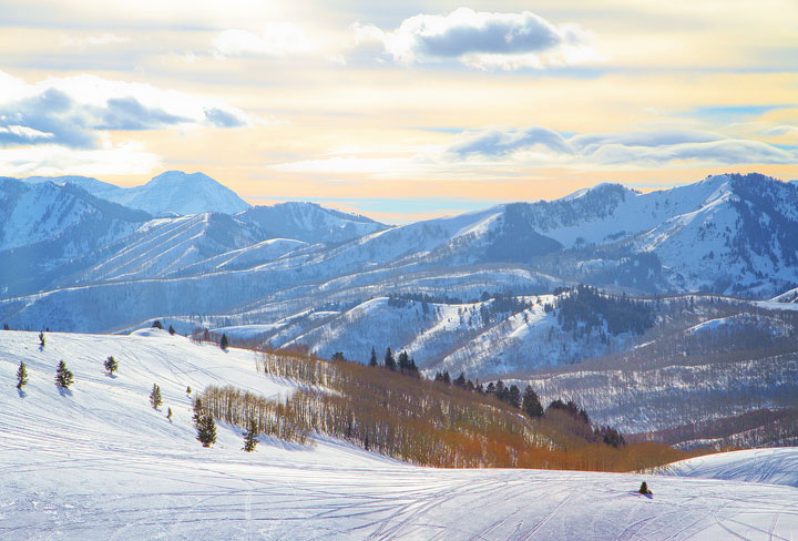 Winter Vacation: Skiing and Snowmobiling at Deer Valley Resort in Park City, Utah