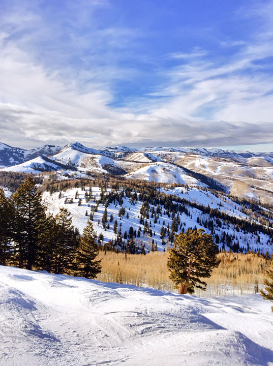 Winter Vacation: Skiing and Snowmobiling at Deer Valley Resort in Park City, Utah