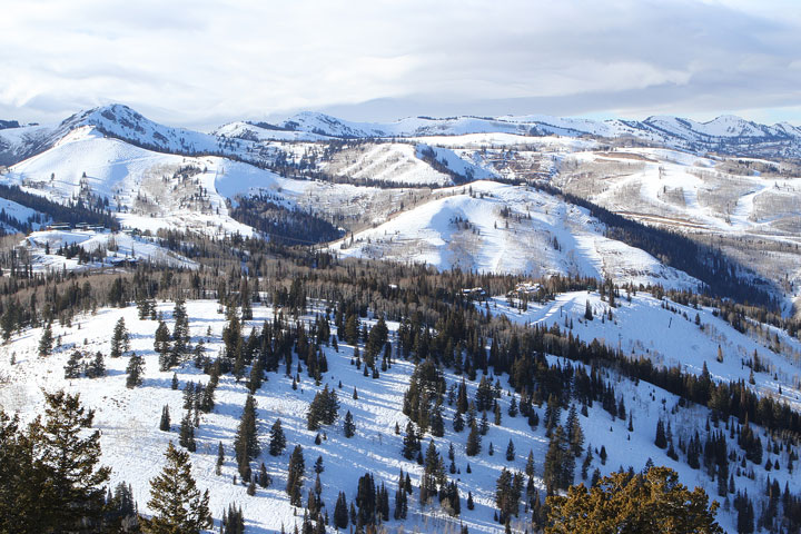 Winter Vacation: Skiing and Snowmobiling at Deer Valley Resort in Park City, Utah