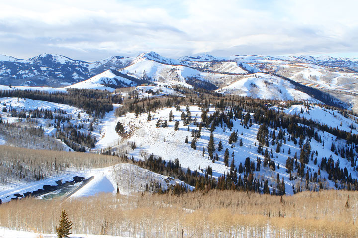 Winter Vacation: Skiing and Snowmobiling at Deer Valley Resort in Park City, Utah