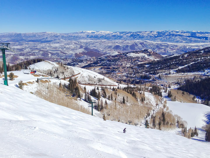 Winter Vacation: Skiing and Snowmobiling at Deer Valley Resort in Park City, Utah