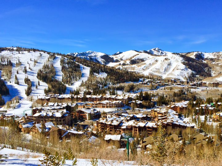 Winter Vacation: Skiing and Snowmobiling at Deer Valley Resort in Park City, Utah