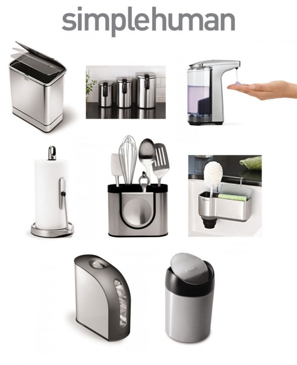 Win an entire SimpleHuman Stainless Steel Smart Kitchen Makeover!