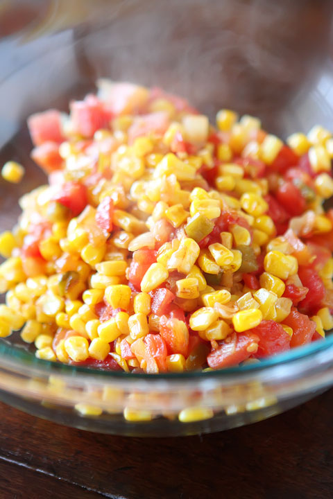 Love these Firecracker Shrimp Tacos with Avocado Corn Salsa. Fresh, spicy, and bursting with flavor! 