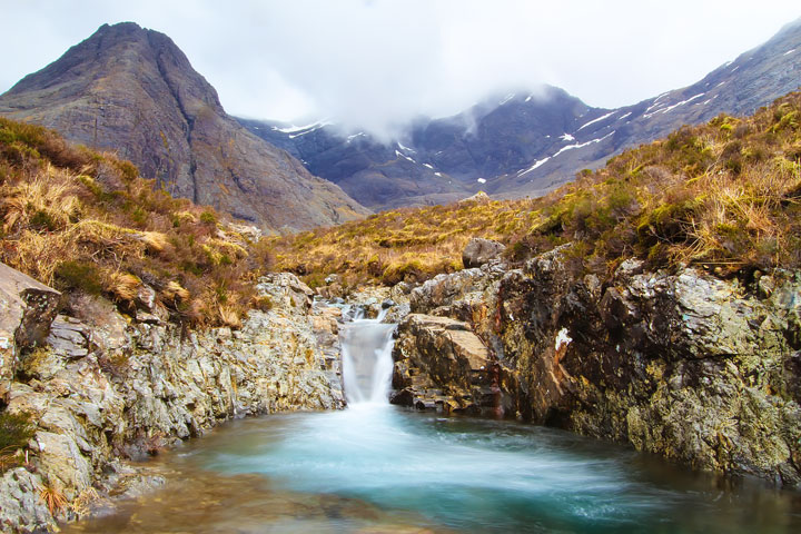 Fairy Pools of Scotland. Tips for Traveling to Scotland! What to Do, See, & Eat. www.kevinandamanda.com