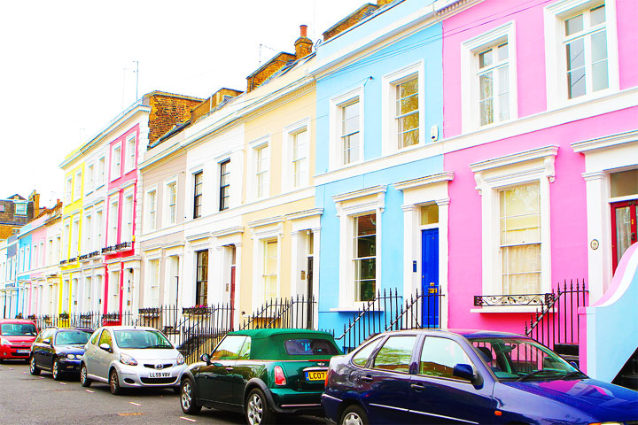 Notting Hill, London. Tips for planning the perfect day in London. www.kevinandamanda.com #travel #london #nottinghill