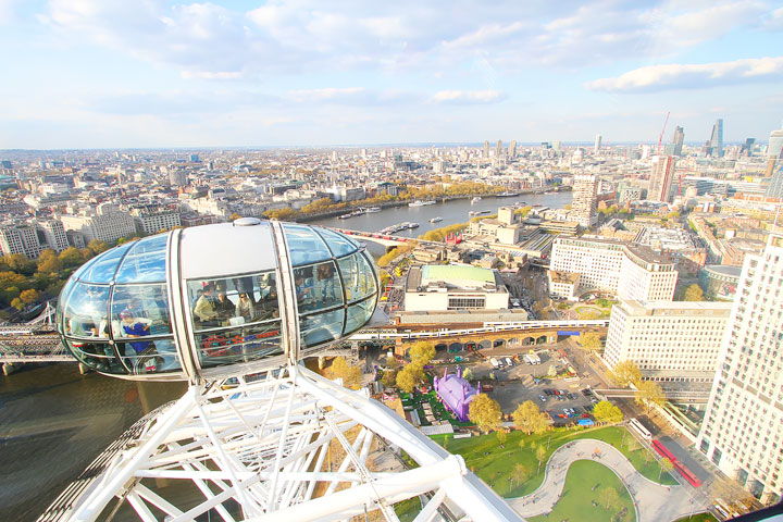 London Eye, London. www.kevinandamanda.com #travel #london