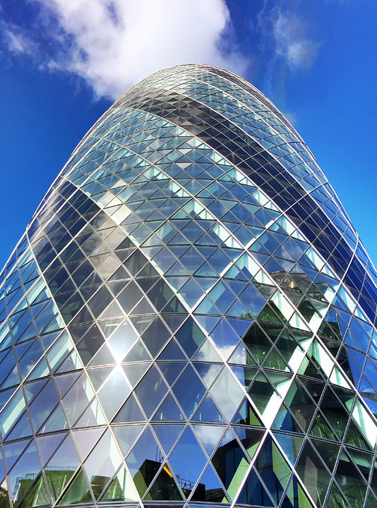 The Gherkin Building, London. Tips for Planning a London Vacation. www.kevinandamanda.com. #travel #london #england