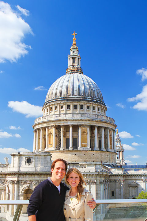 St. Paul's Cathedral, London. Tips for Planning a London Vacation. www.kevinandamanda.com. #travel #london #england