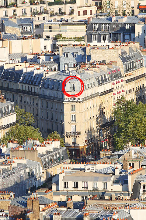 View from the Eiffel Tower, Paris, France. www.kevinandamanda.com #travel #paris #france #photography