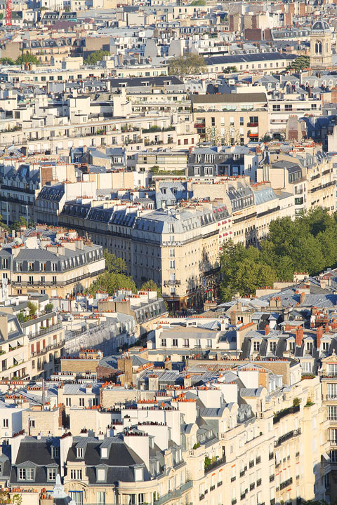 View from the Eiffel Tower, Paris, France. www.kevinandamanda.com #travel #paris #france #photography