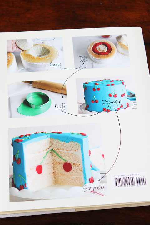 Surprise Inside Cakes Cookbook by Amanda Rettke Review. #cakedecorating #cookbook #recipe #giveaway