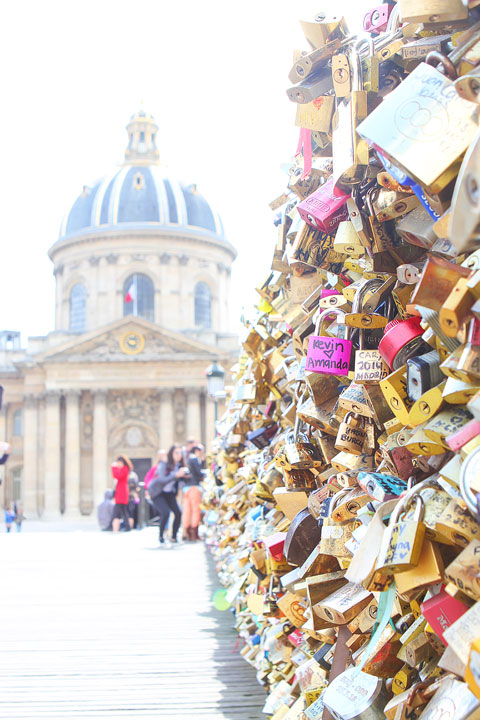 Pont des Arts Love Lock Bridge — BEST Things To Do In Paris