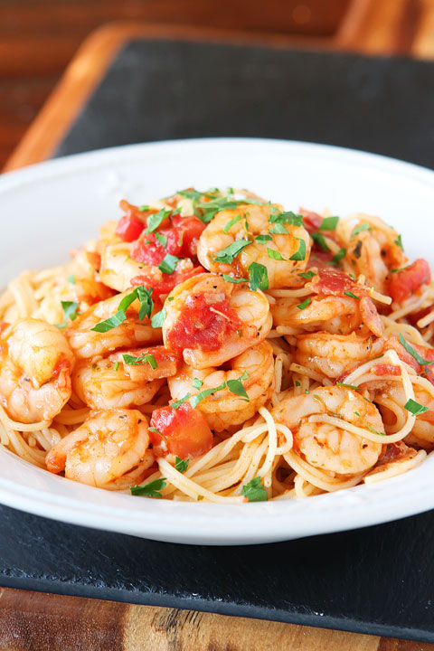 Shrimp Scampi Pasta