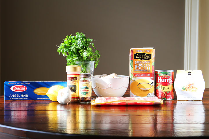 Shrimp Scampi Pasta Ingredients