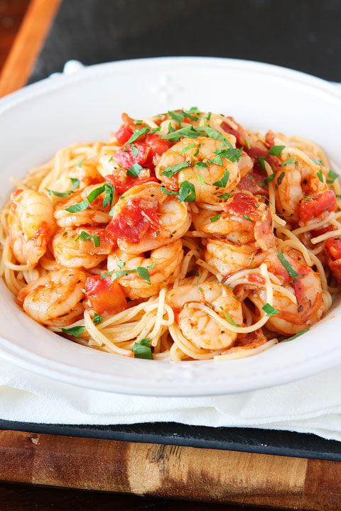 Shrimp Scampi Pasta