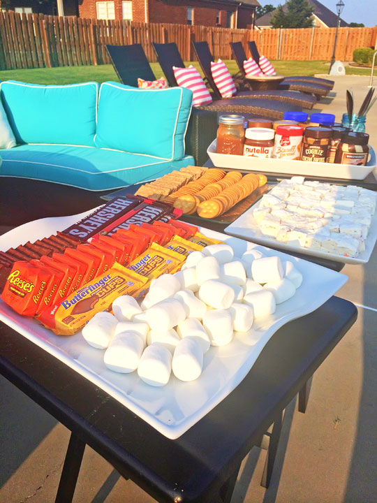 Gourmet S'mores Party!!