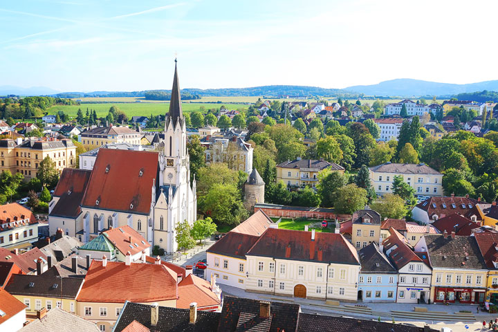 View from Melk Abbey