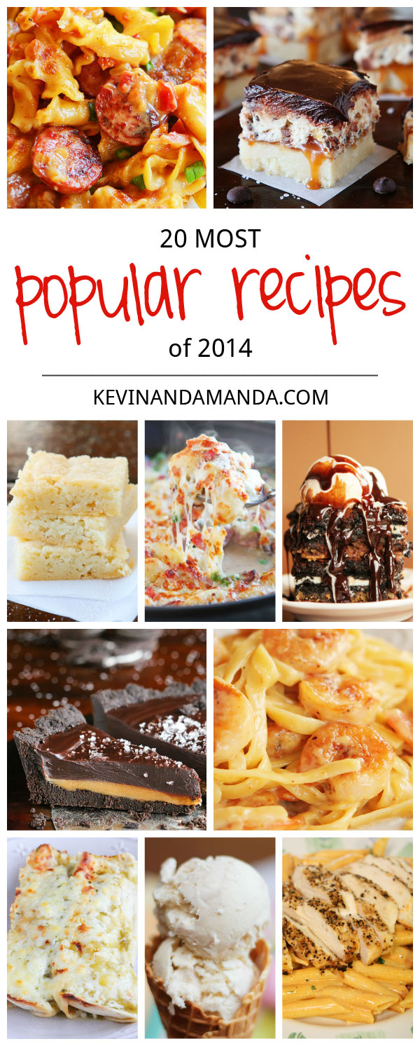 Tried and true favorites! The Top 20 Most Popular Recipes pf 2014.