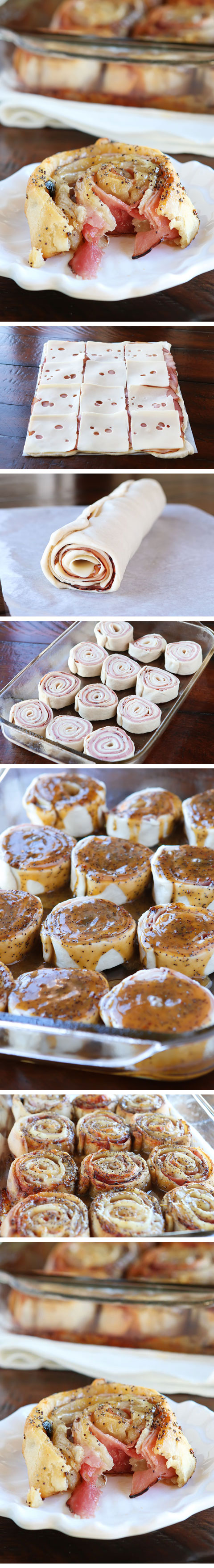 Hot Ham And Cheese Pinwheels — The Best Hot Ham Roll Ups Recipe!!