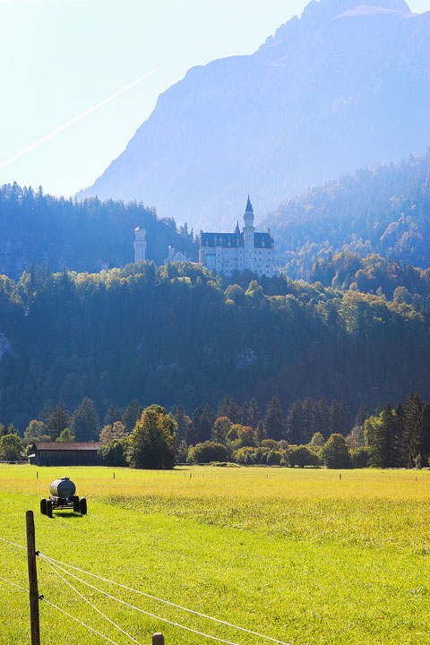 Take a day trip from Munich through the Bavarian countryside to Neuschwanstein Castle! This castle was the inspiration for Sleeping Beauty's Castle at Disneyland.