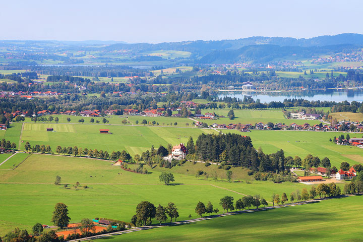 Take a day trip from Munich through the Bavarian countryside to Neuschwanstein Castle! This castle was the inspiration for Sleeping Beauty's Castle at Disneyland.