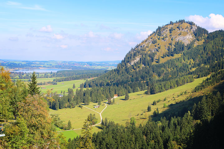 Take a day trip from Munich through the Bavarian countryside to Neuschwanstein Castle! This castle was the inspiration for Sleeping Beauty's Castle at Disneyland.