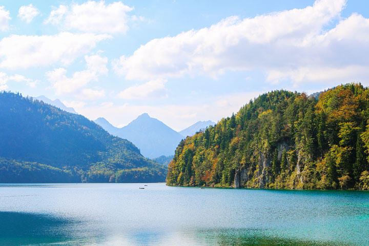 Take a day trip from Munich through the Bavarian countryside to Neuschwanstein Castle! This castle was the inspiration for Sleeping Beauty's Castle at Disneyland.